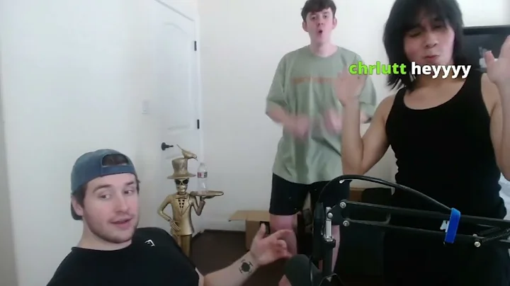 yumi flips a bottle & larry mounts tanner