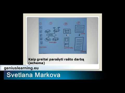 Video: Kaip Greitai Parašyti Diplominį Darbą Ar Kursinį Darbą