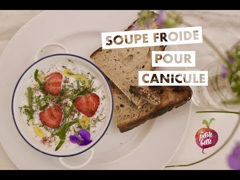 Vidéo: Recette: Soupe Froide De Concombre Avec Yogourt Sur RussianFood.com