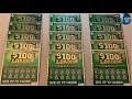 15 $100 LOADED SCRATCH OFF TICKETS IN A ROW!