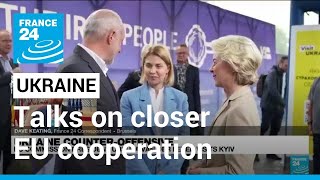 EU chief in Ukraine for talks on closer cooperation • FRANCE 24 English