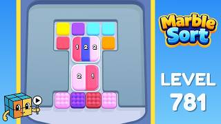 Marble Sort Level 781 Walkthrough Solution