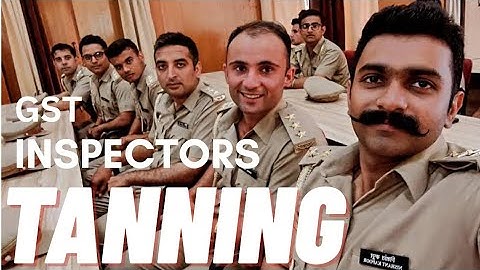 GST Inspector Training || Excise And Customs Inspector || Some glimpses of tanning period || #ssccgl