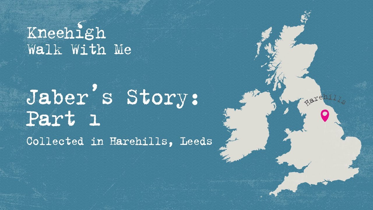 Jaber's Story part 1: Walk With Me Moving Postcards | Kneehigh