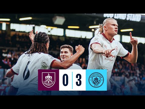 HIGHLIGHTS! HAALAND BAGS A BRACE & RODRI SCORES AGAINST BURNLEY! | BURNLEY 0-3 CITY | PREMIER LEAGUE