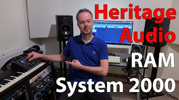 How I use the Heritage Audio RAM system 2000 monitor controller in my Home Studio