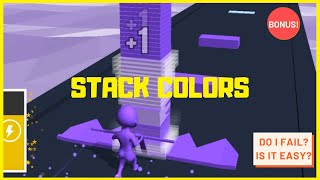 Stack Colors BEST Gameplay Walkthrough HD | (LEVELS 1-15) FUN GAME!