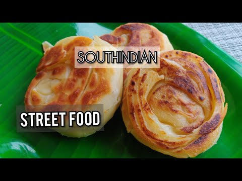 southindian-special-street-food-|-bun-parotta-|-madurai-bun-parotta-recipes