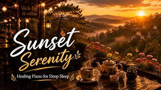 Da Lat Rain Sounds & Healing Piano ☕🌧️ Calm Mind, Deep Sleep & Meditation. @RainyPianoZenMusic
