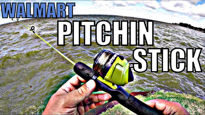 SHAKESPEARE Pitchin Stick REVIEW, DEMO and COMPARISON to Zebco Dock Demon 