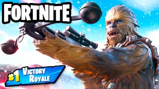 Chewbacca and More Star Wars! Fortnite #1 Victory Royale!