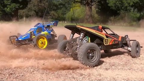 Tamiya Hoppers Go Wild! Grasshopper 2 and Rising Fighter Fun Run!