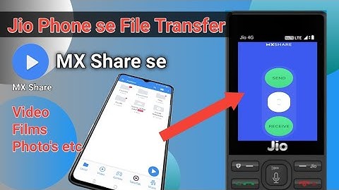 Jio phone me film share kaise kare II Jio phone me file transfer kaise kare II Jio phone new update
