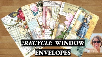 Collage Envelope Folio