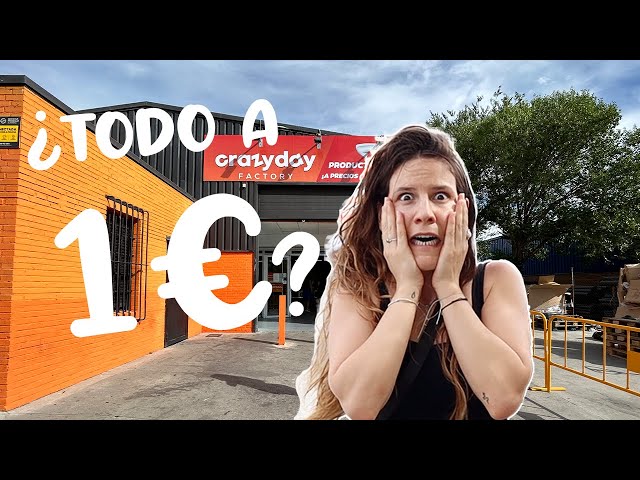 Crazy Day Factory, el outlet que salda productos de  a 1€, abre  tiendas en Vallecas y Sevilla