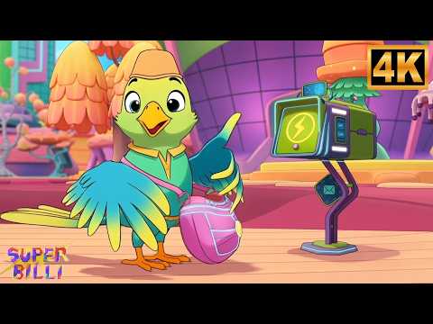 Little Bird So Clever, Chidiya Rani, Poem For Kids In Hindi by SUPER Billi