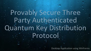 Provably Secure Three-Party Authenticated Quantum Key Distribution Protocol