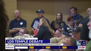 LDS proposed temple debate takes center stage at Las Vegas City Hall