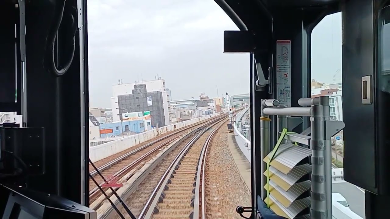 2026 3/2 大阪メトロ400系406-22F 後面展望　夢洲~学研奈良登美ヶ丘