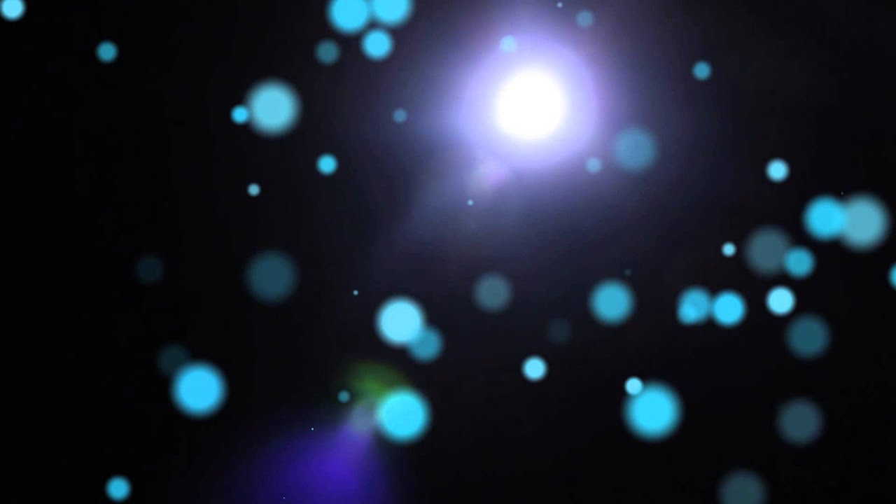 abstract space overlay with lens flare - HD video overlay ...