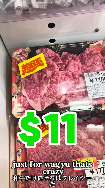 Did you know that Wagyu is actually affordable? #japan #wagyu