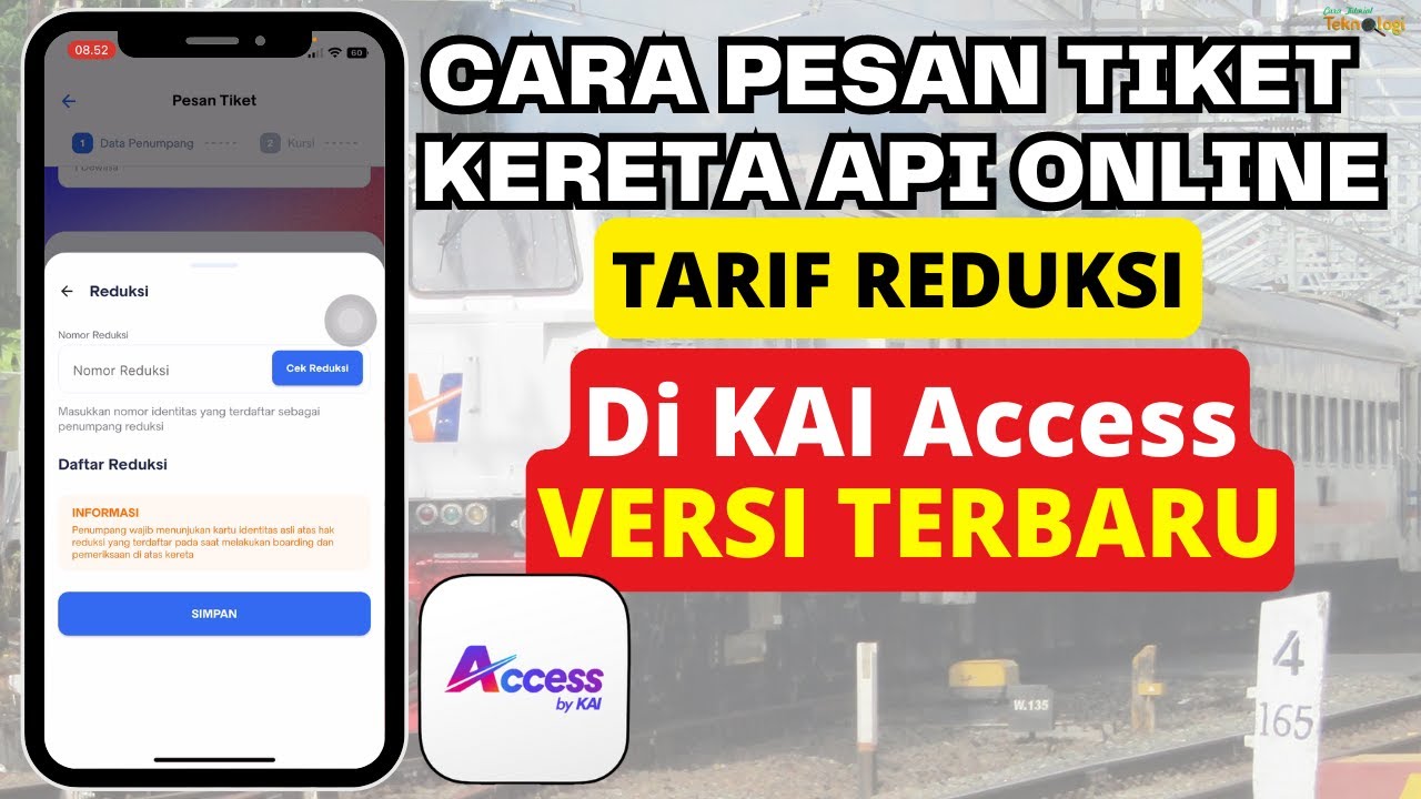 how to order ticket train online indonesia