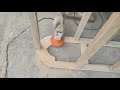 Wooden Cloth Stand Sanding | Alna | How To Make Clothes Rack