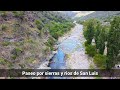 Turismo San Luis, paseo por rios, diques.