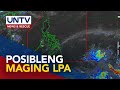 Kumpol ng kaulapan sa labas ng PAR, posibleng maging LPA – PAGASA