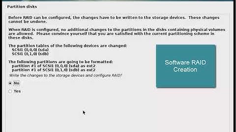 Install Debian 9 with RAID 1 - Part I