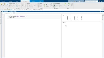 Archivos csv en MATLAB