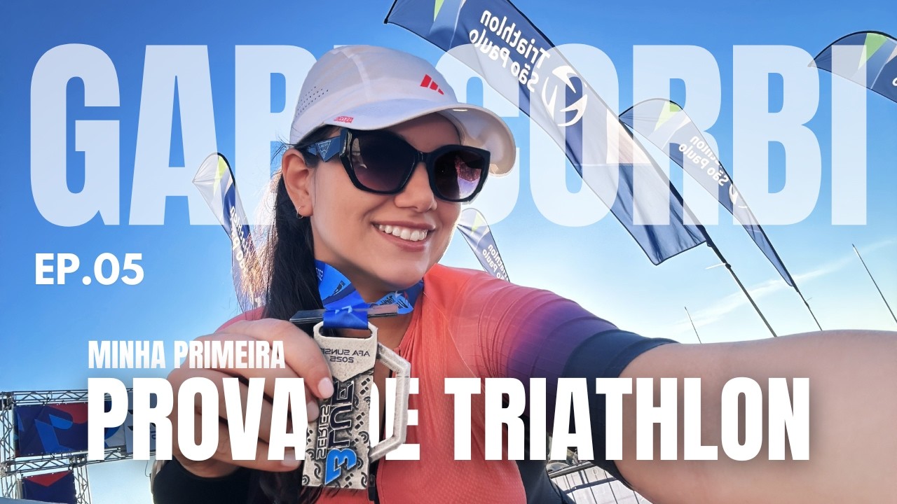 EP. 05 | Minha PRIMEIRA PROVA DE TRIATHLON | VLOG TRIATHLON