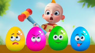 Surprise Eggs Songs (Vesion Shark Eggs) | Pipokiki Nursery Rhymes & Kids Song