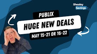 WOAH! HUGE Publix Deals! May 15-22
