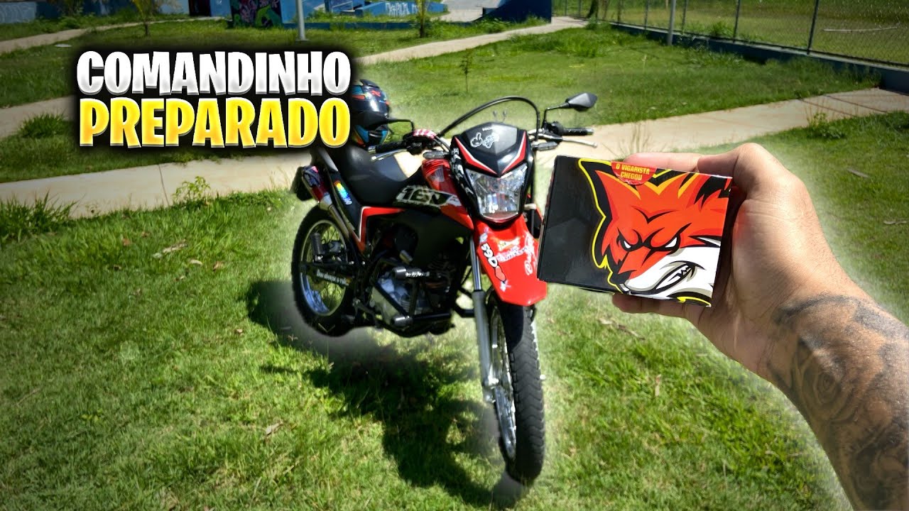 INSTALEI O COMANDINHO DO JET NA BROS | VEIO MUITA POTÊNCIA 🔥