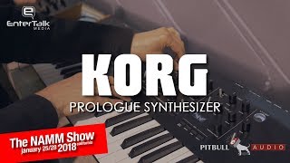 NAMM Show 2018: Korg 'Prologue' Polyphonic Analogue Synthesizer