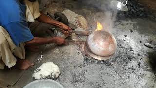 Download Lagu Kalai by Qalaigar on Brass Copper Cookware Utensils . Tin coating MP3