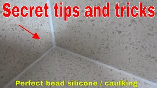 How to apply silicone   Secret Tips and tricks