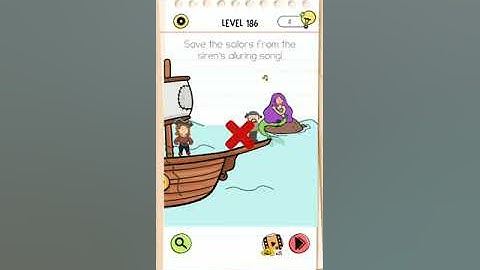 Brain test All-Star level 186 walkthrough solution