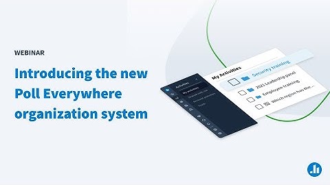 Introducing the new organization system | Webinar