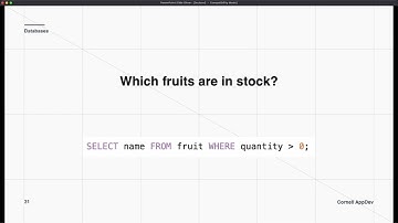 Intro to Backend Development Lecture/Demo 2   Databases