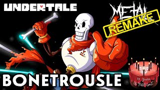 [Anniversary] RE: Undertale - Bonetrousle 【Intense Symphonic Metal Cover】