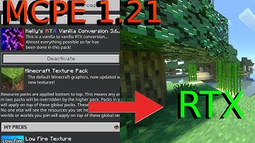 RTX Shaders For Minecraft PE 1.21+ (100% Working)