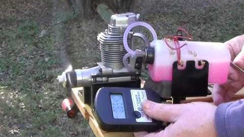 Enya 80-4C First run.(3)