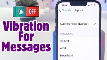 How to Enable or Disable Message Vibration on iPhone 16e