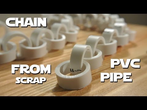 PVC toy chain from scraps