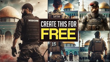 How to create 3D Al Social media Images | bing image creator tutorial | Ai Portraits Trend 2024 | ai