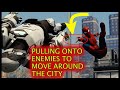 Transerversing by Pulling onto Enemies in Spider Man Ps4