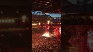 Gerry Marsden with Take That at Anfield 2019 screenshot 5