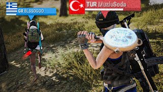 Yunani̇stanlilar Kural İhlali̇ Yaptilar Tava Attik Türki̇ye Vs Yunani̇stan 32 Vs 32 Pubg Maçi 